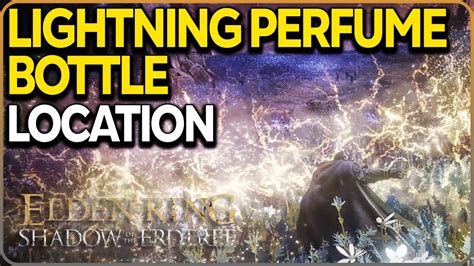 lightning spark perfume bottle